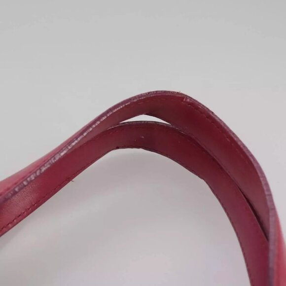 BURBERRY Blue Label Hand Bag Leather Pink Gold - Picture 8 of 15